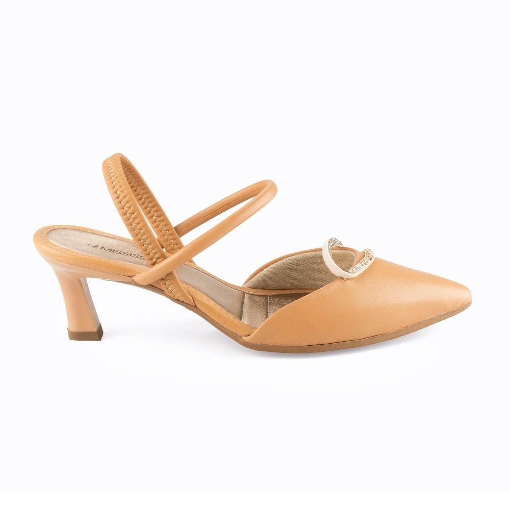 Scarpin Mississipi de Salto Alto Feminino ME916 Nude 2