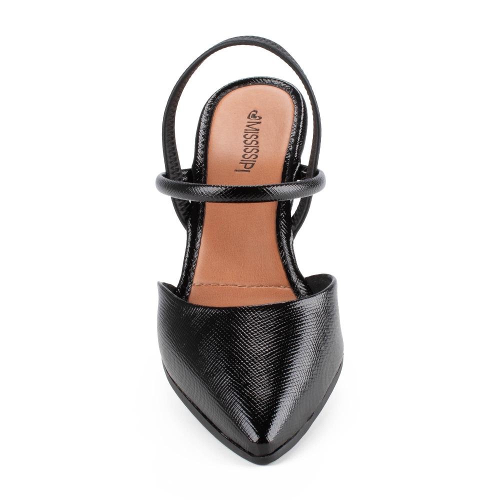 Scarpin Mississipi de Salto Alto Feminino ME912 Preto 5