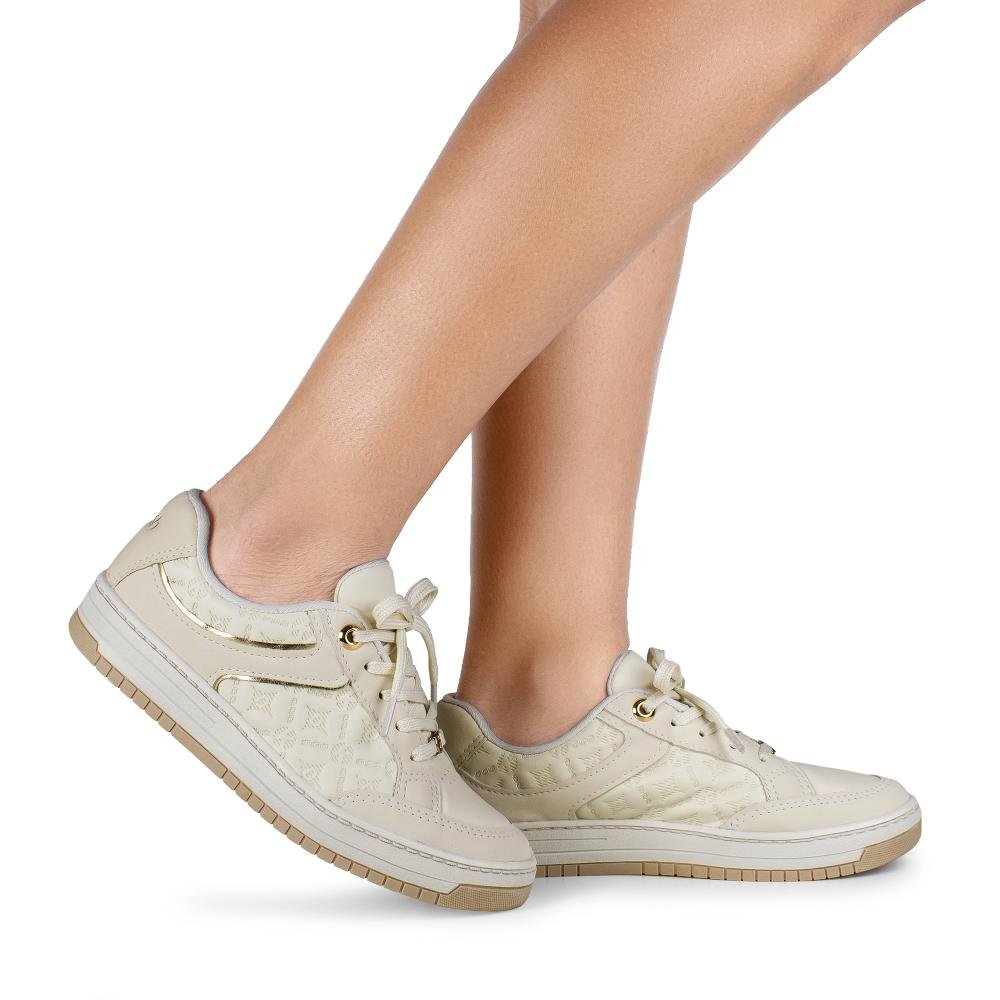 Tênis Kolosh Casual Feminino C4165 Branco/Rosa 2