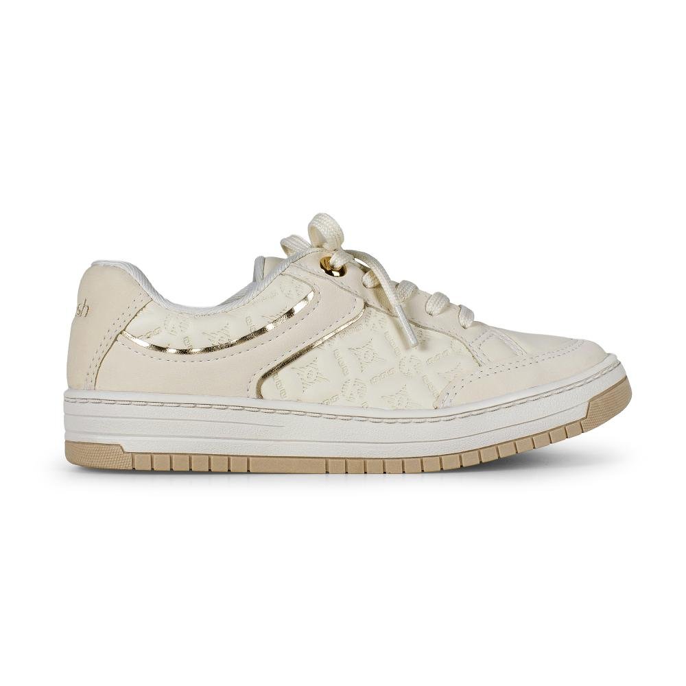 Tênis Kolosh Casual Feminino C4165 Branco/Rosa 3