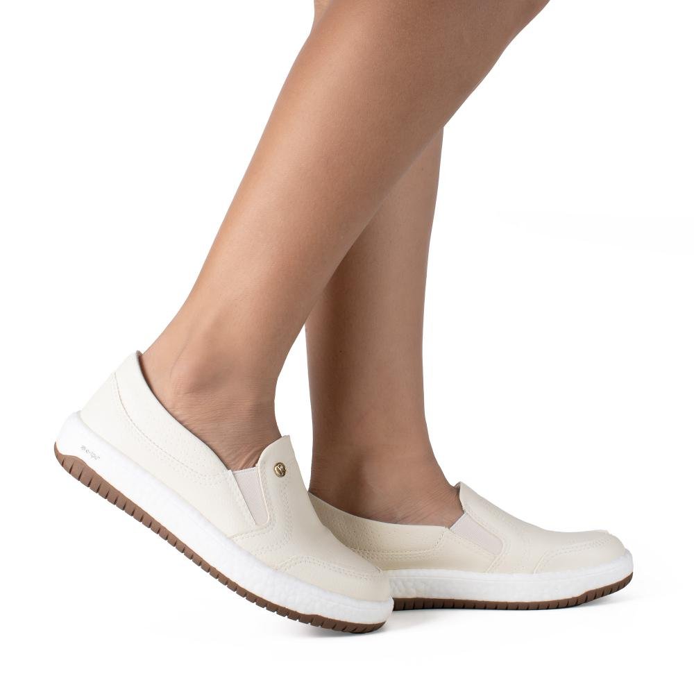 Tênis Kolosh Slip On Feminino C4184 Bege 2