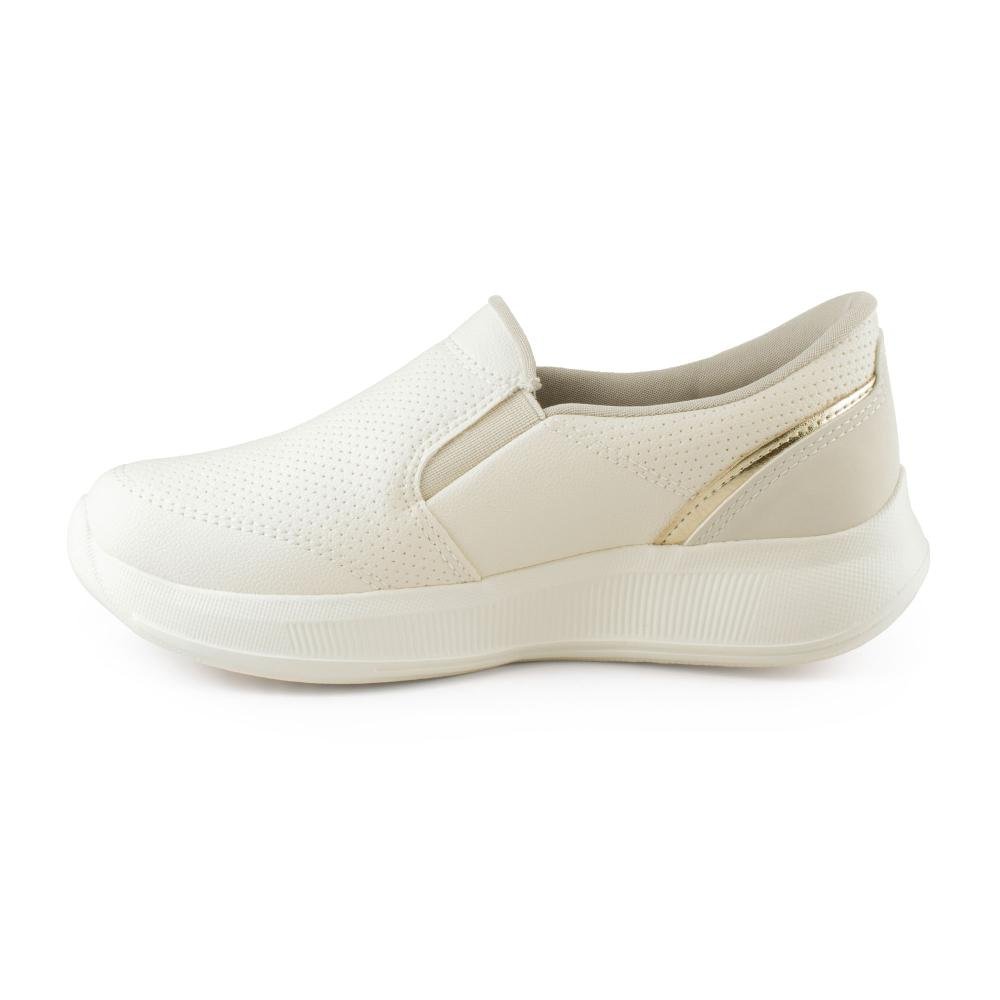 Tênis Mississipi Slip On Feminino MC944 Bege 4