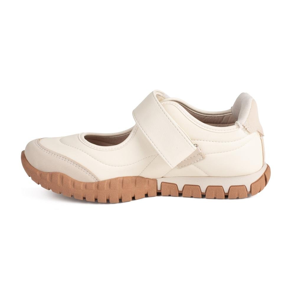 Sapatilha Esportiva Tanara Feminino T9323 Bege 3