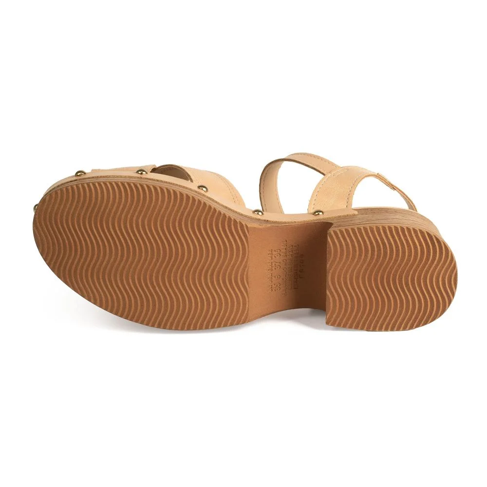 Sandália Dakota Anabela Feminina Y9883 Bege 5