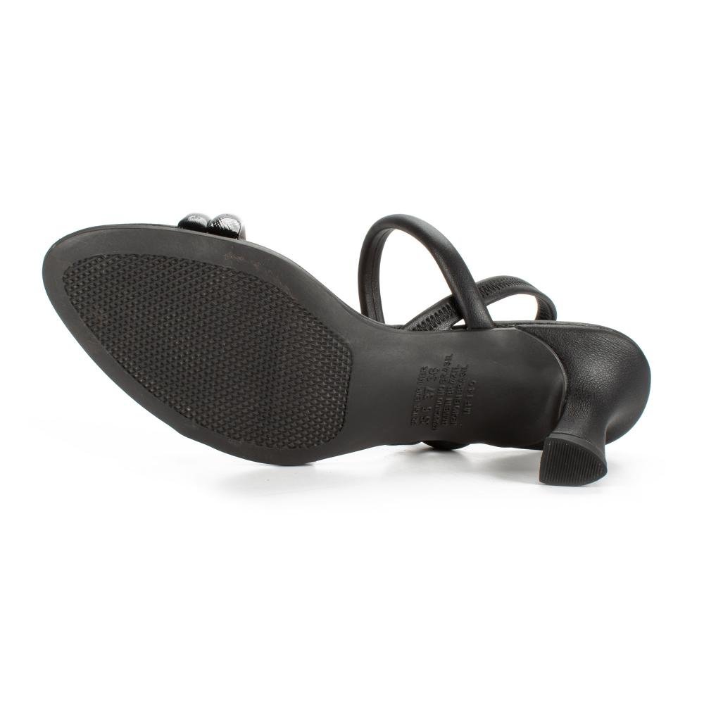 Sandália Mississipi de Salto Alto Feminina MF144 Preto 5