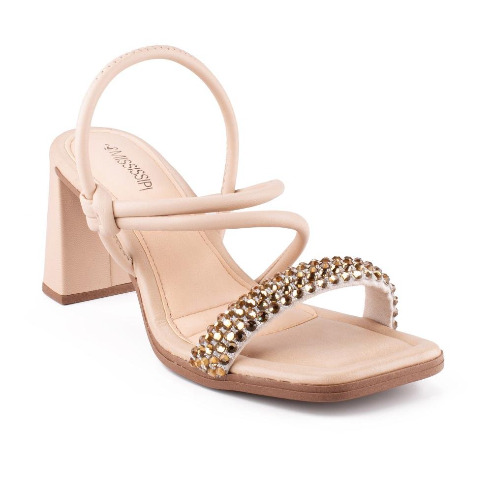 Sandália Mississipi de Salto Bloco Feminina MF392