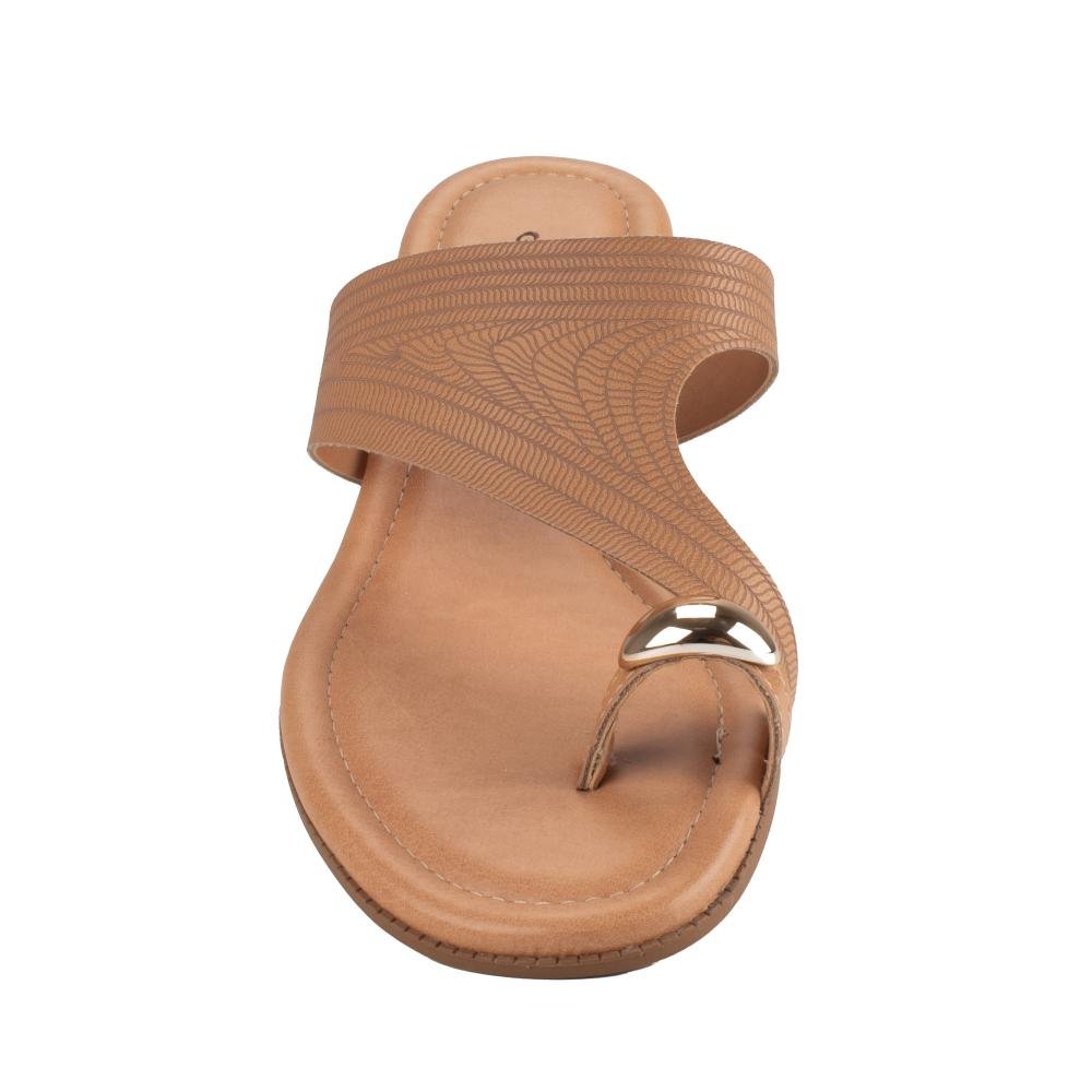 Tamanco Mississipi de Salto Baixo Feminina MF201 Caramelo 6