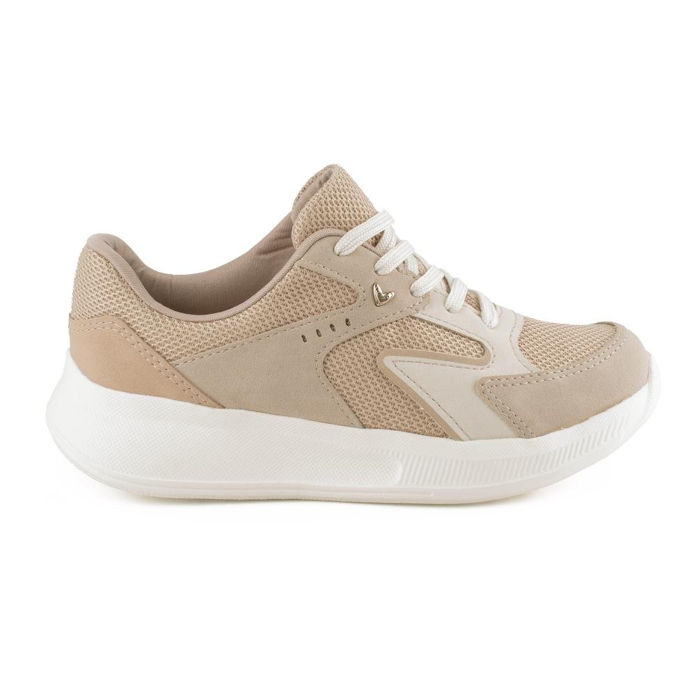 Tênis Mississipi Jogging Feminino MF601 Bege 3