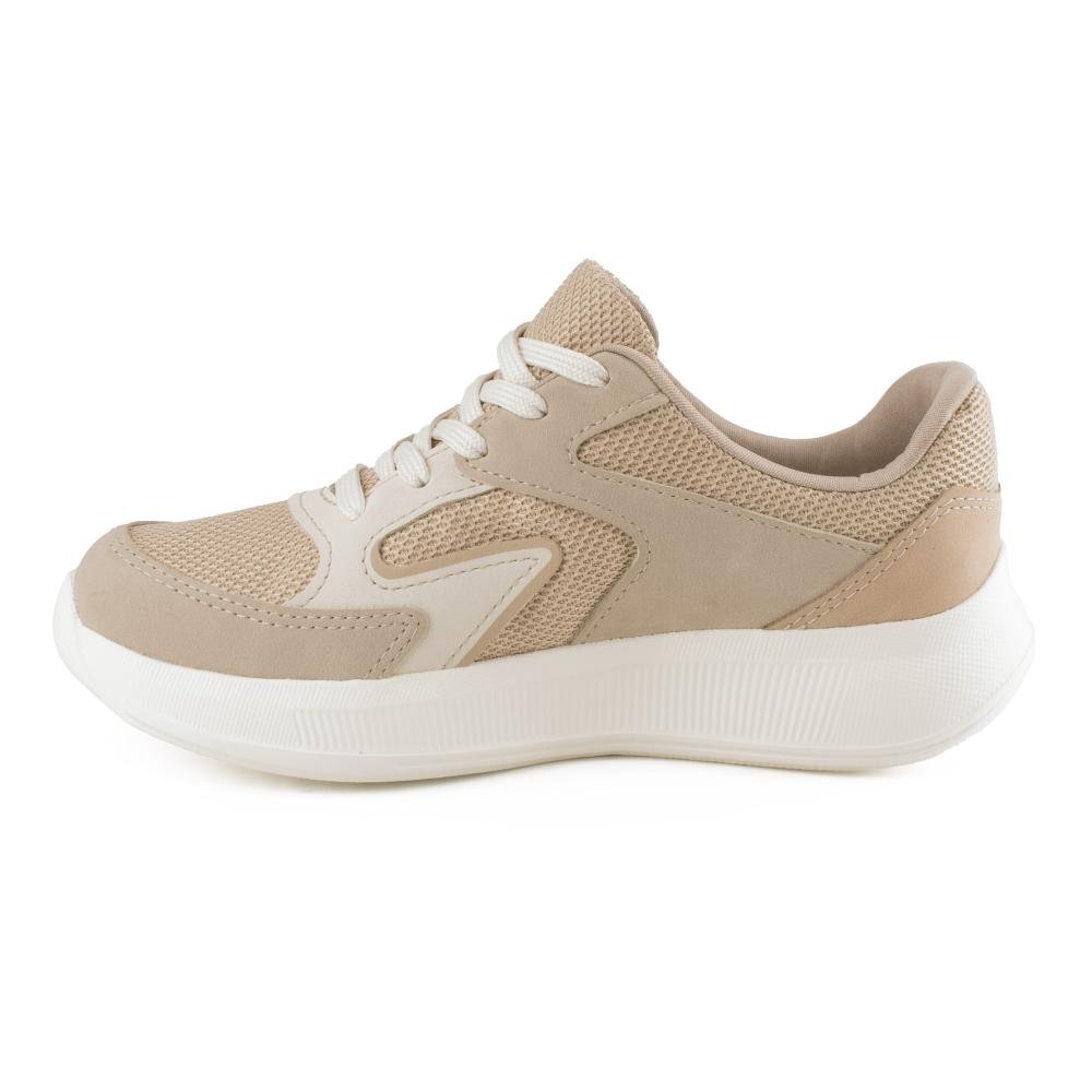 Tênis Mississipi Jogging Feminino MF601 Bege 4