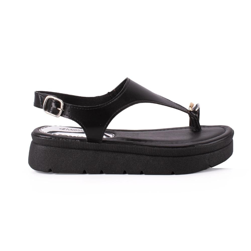 Sandália Mississipi Flatform Feminina MF483 Preto 3