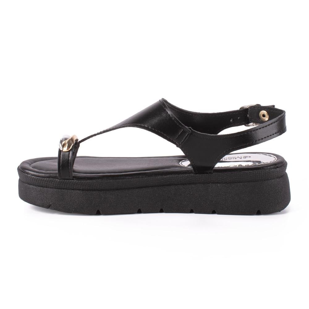Sandália Mississipi Flatform Feminina MF483 Preto 4