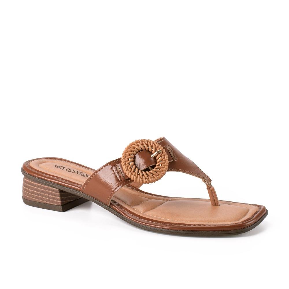 Tamanco Mississipi de Salto Bloco Feminina MF334