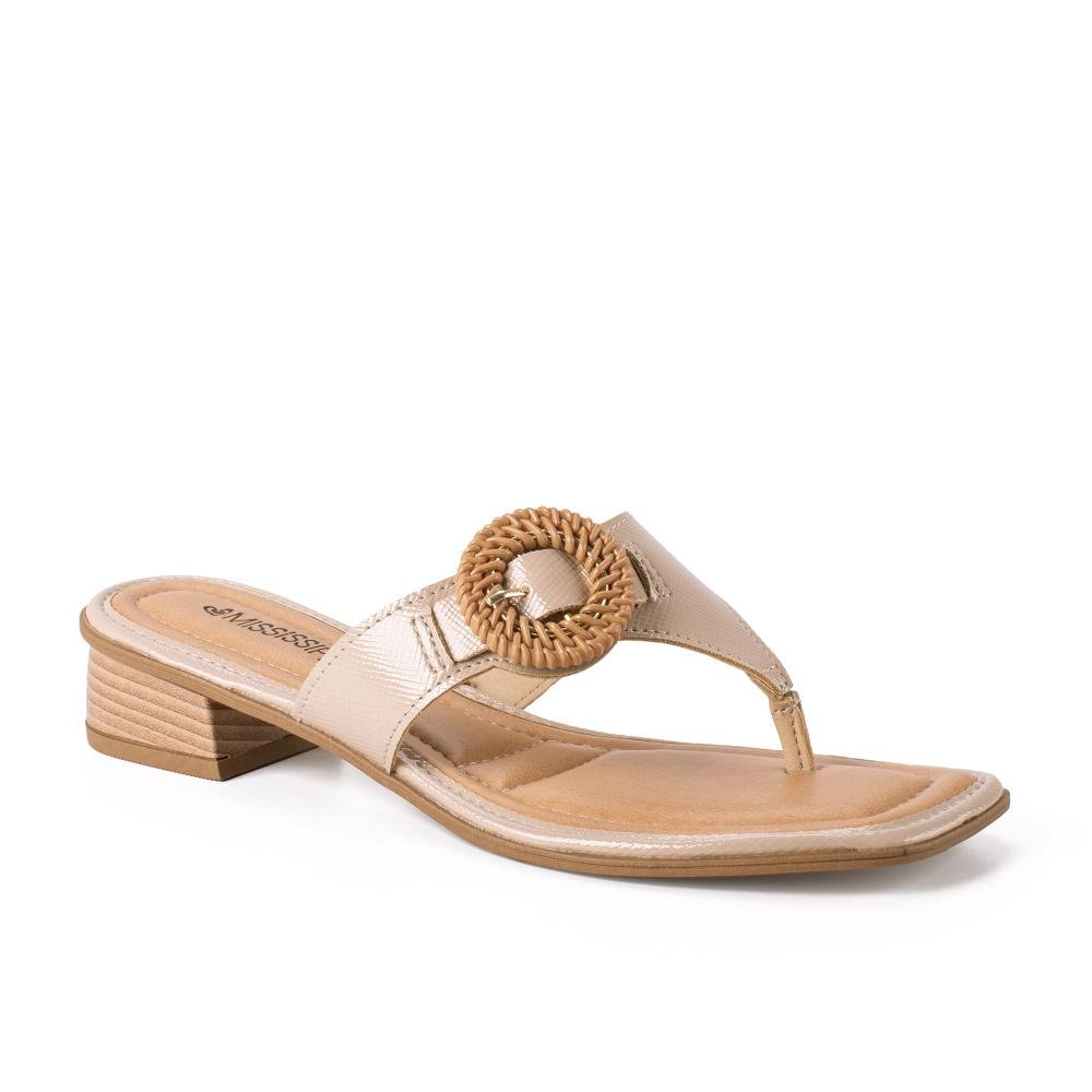 Tamanco Mississipi de Salto Bloco Feminina MF334