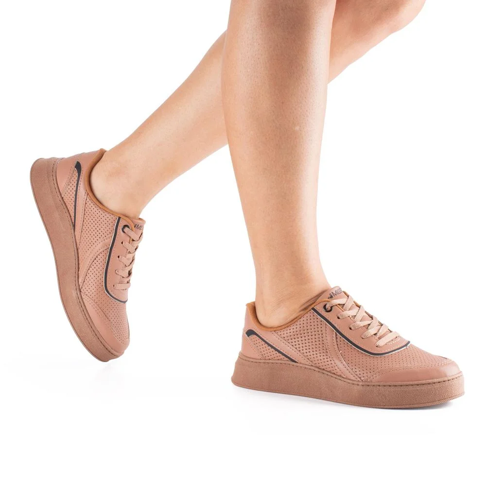 Tênis Mississipi Casual Feminino MF622 Caramelo 2