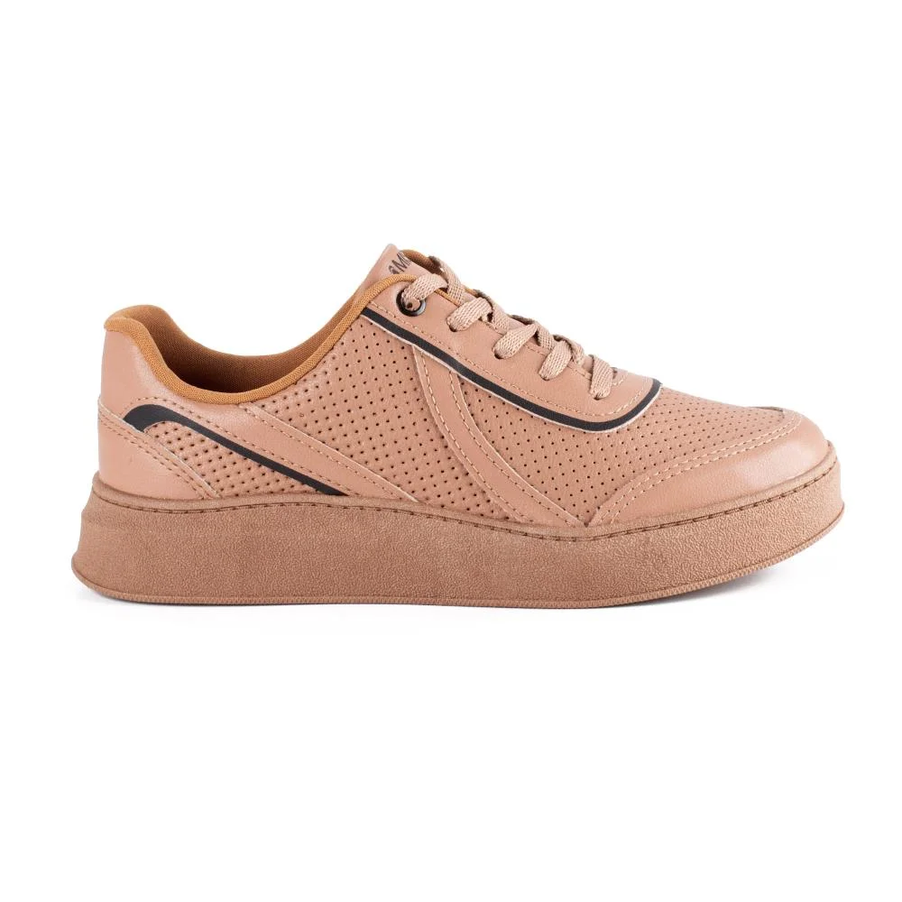 Tênis Mississipi Casual Feminino MF622 Caramelo 3