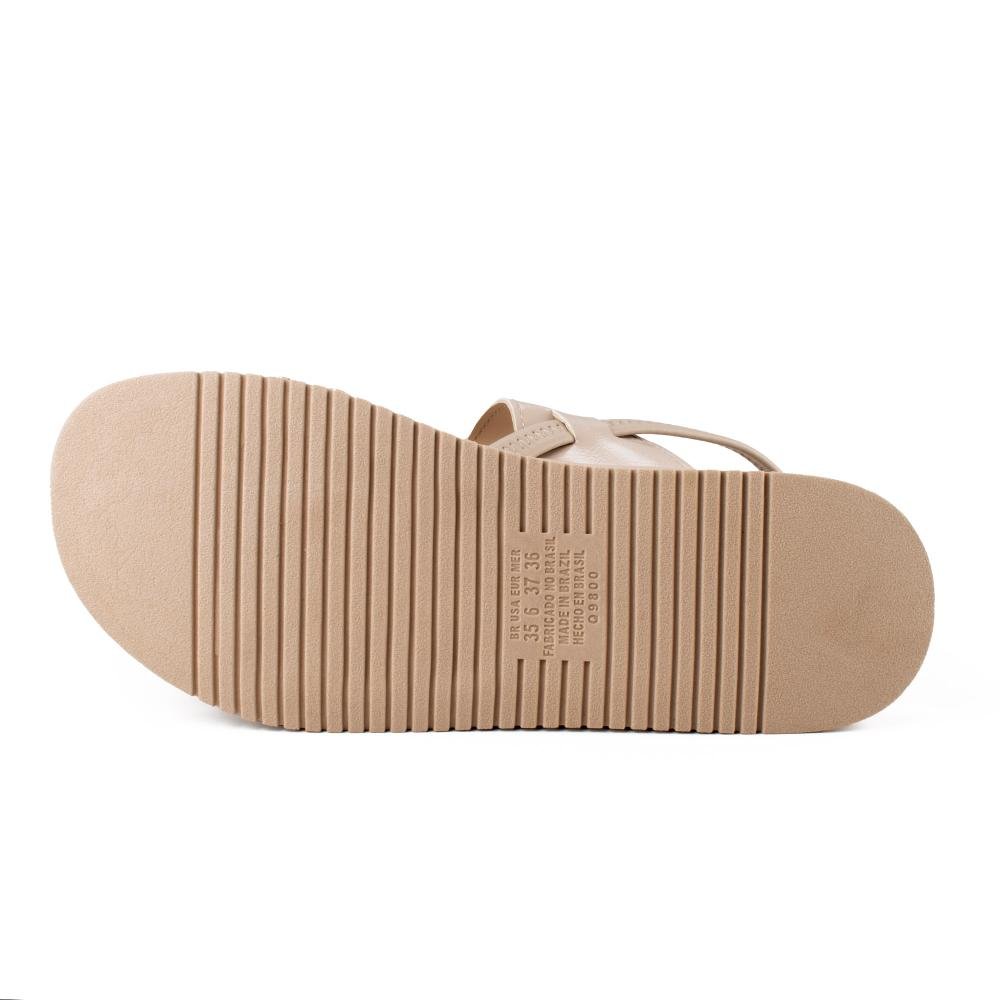 Sandália Mississipi Flatform Feminina J0221 Bege 5