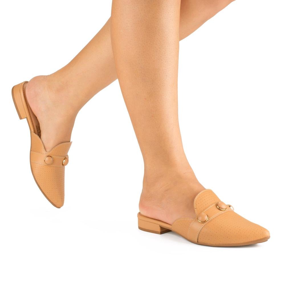 Mule Mississipi Feminina MB558 Laranja 2