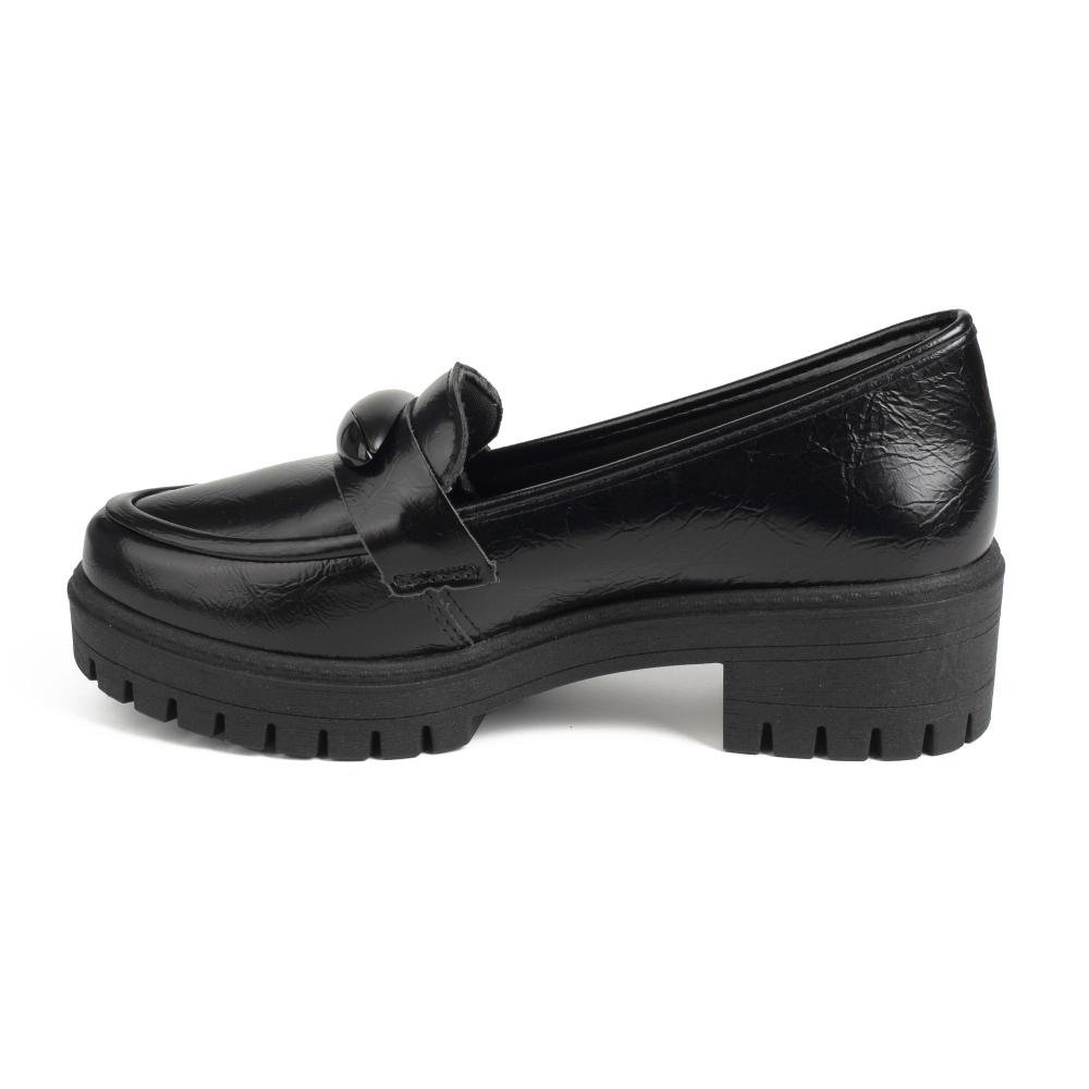 Sapato Mississipi Loafer Feminino MF172 Preto 4