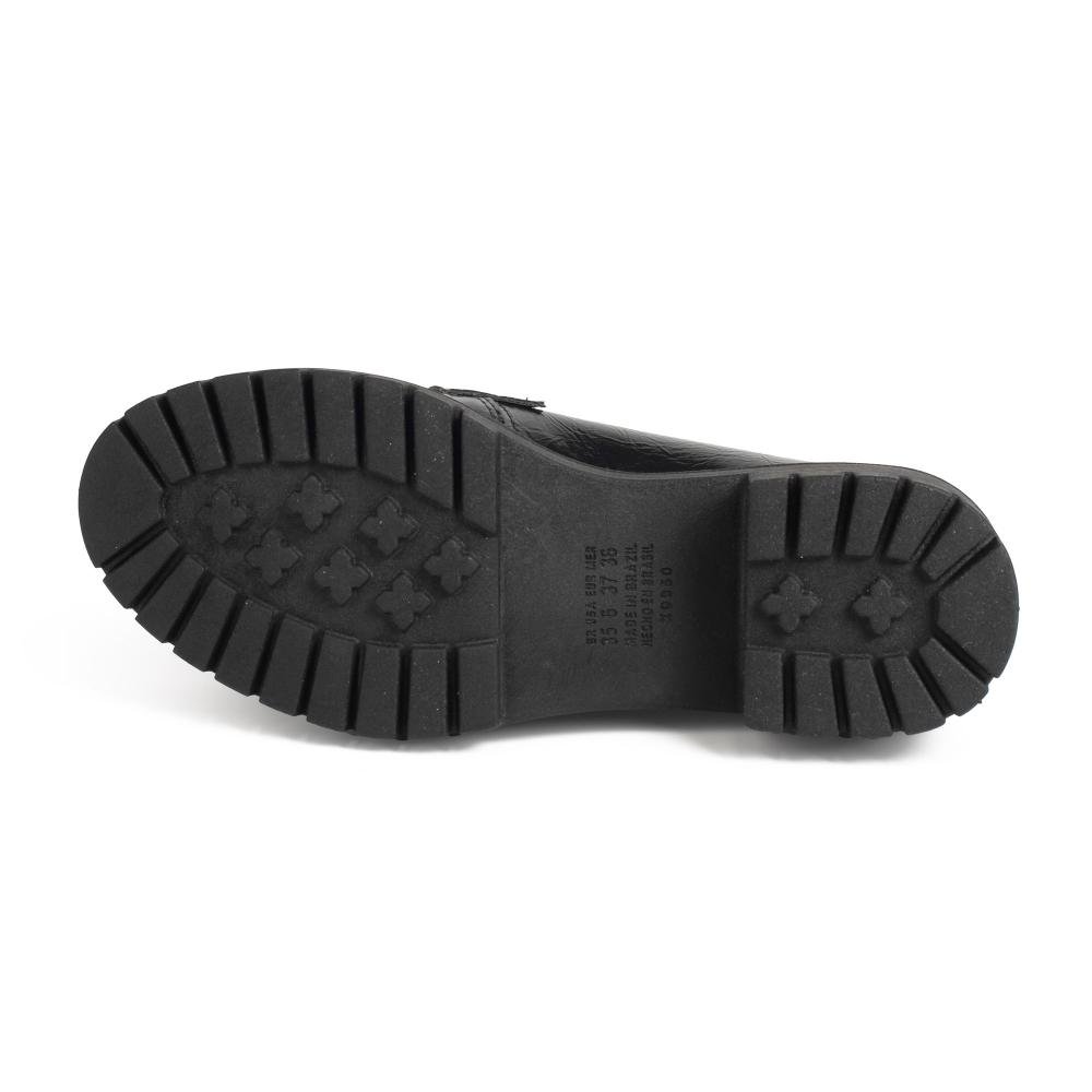Sapato Mississipi Loafer Feminino MF172 Preto 5