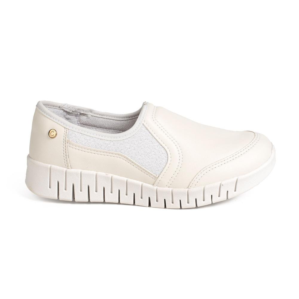 Tênis Campesí Casual Feminino CP608 Branco 3