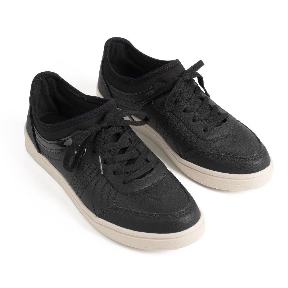 Tênis Mississipi Feminino Casual Confortável e Leve J0251 Preto 6