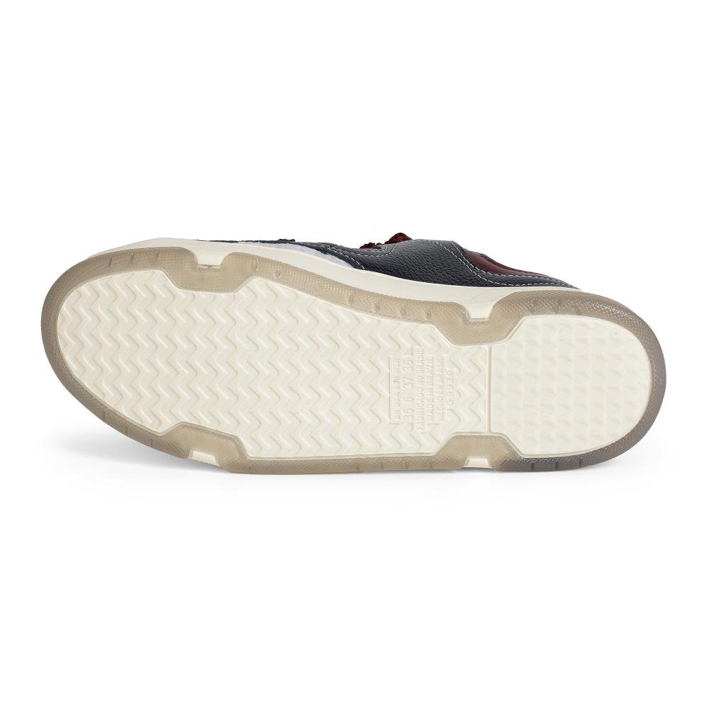 Tênis Tanara Casual Em Couro Feminino T9331 Multicores 5