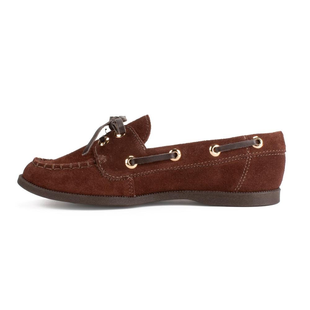 Mocassim Dakota Em Couro Feminino D1071 Marrom 4