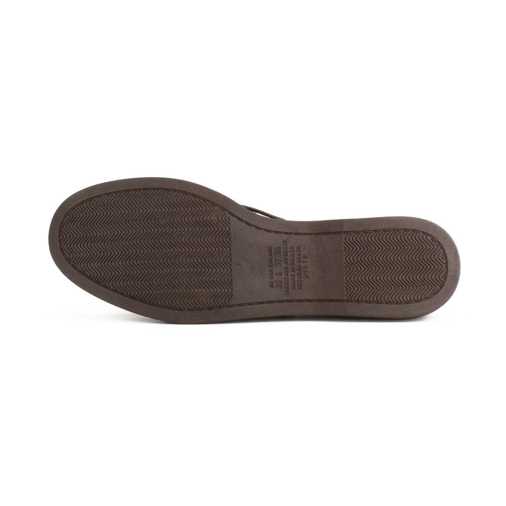 Mocassim Dakota Em Couro Feminino D1071 Marrom 5