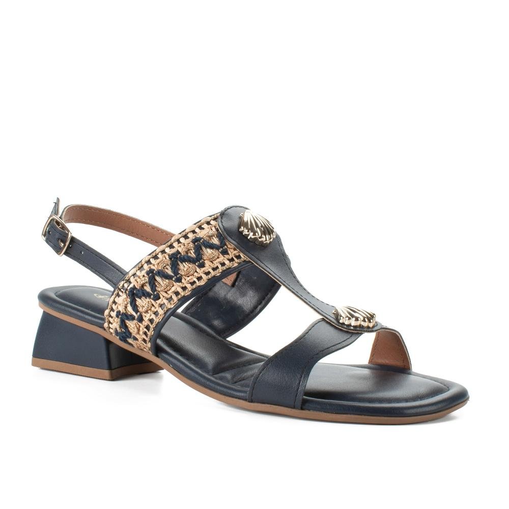 Sandália Mississipi de Salto Bloco Feminina J0531