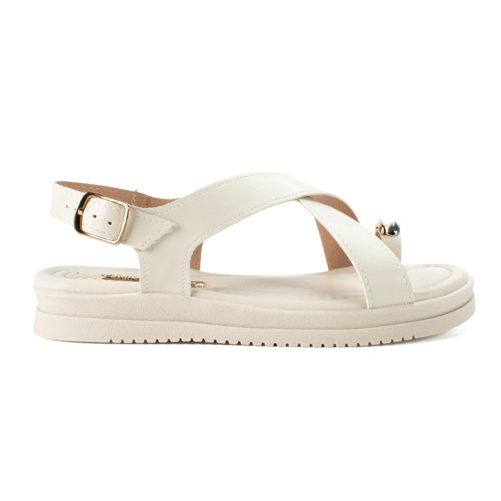 Sandália Mississipi Flatform Feminina MF111 Off White 3