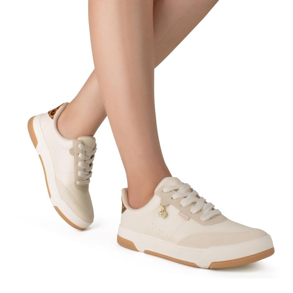 Tênis Dakota Casual Feminino D1031 Bege 2