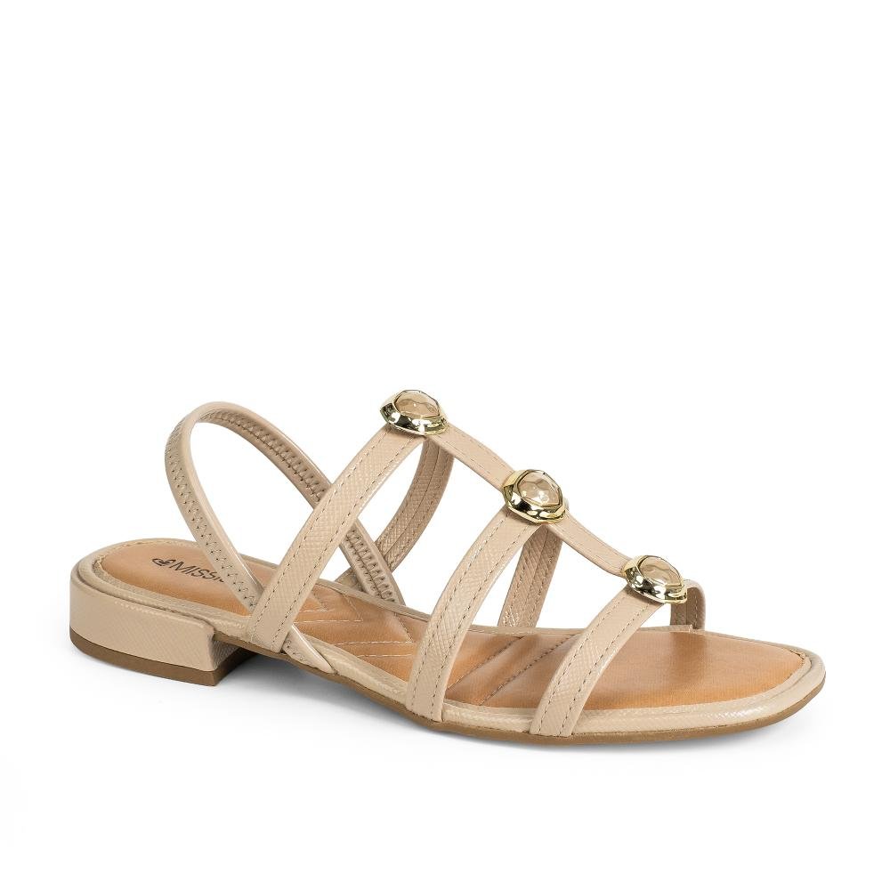 Sandália Mississipi de Salto Baixo Feminina J0141