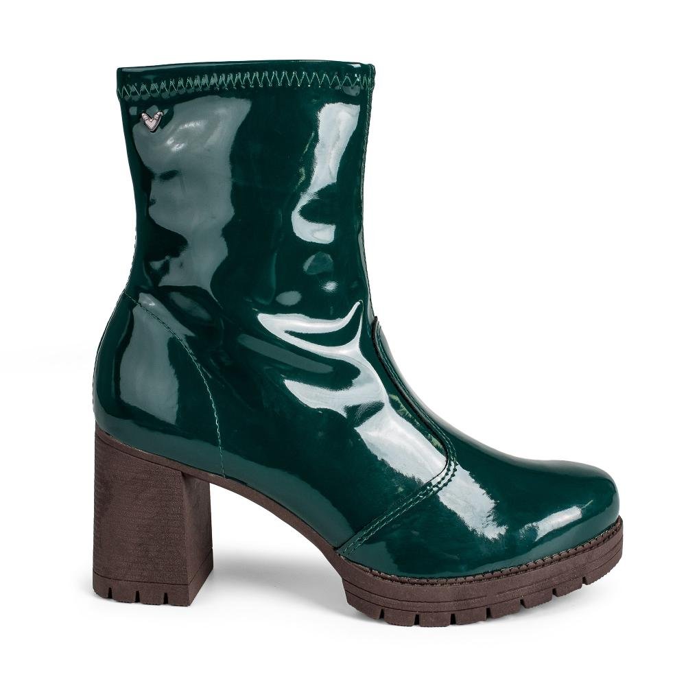 Bota Mississipi de Cano Curto Feminina Q8114 Verde 3