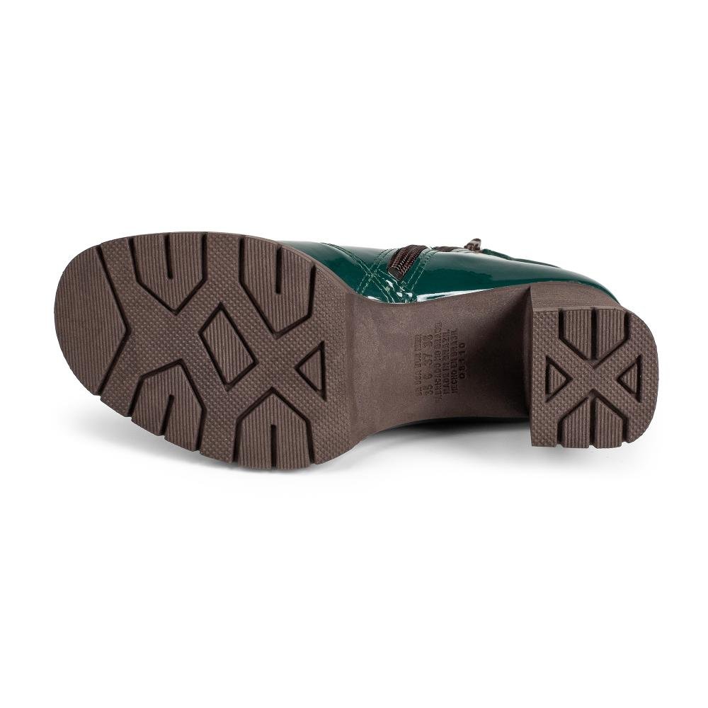 Bota Mississipi de Cano Curto Feminina Q8114 Verde 5