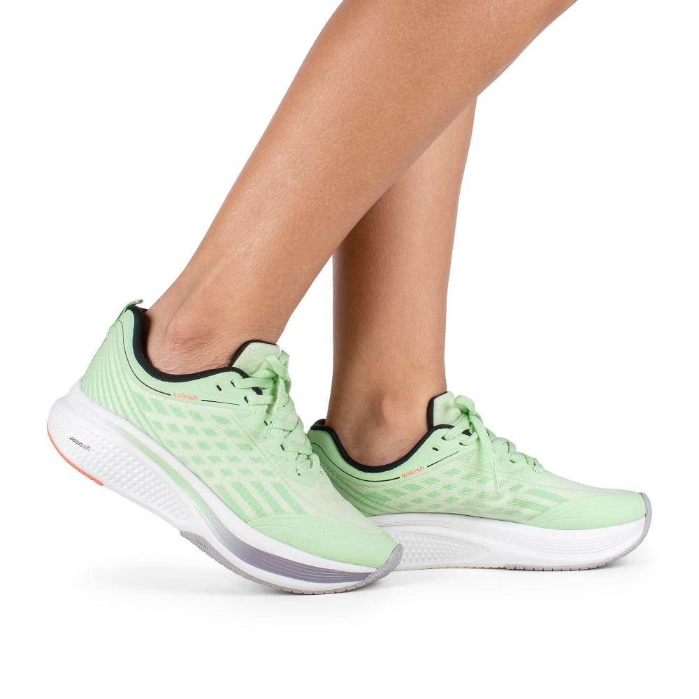 Tênis Kolosh Esportivo Feminino E0623 Verde 2