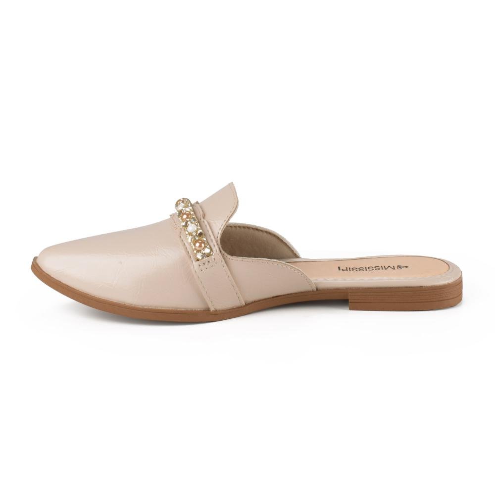 Mule Mississipi Feminino MF881 Bege Claro 4