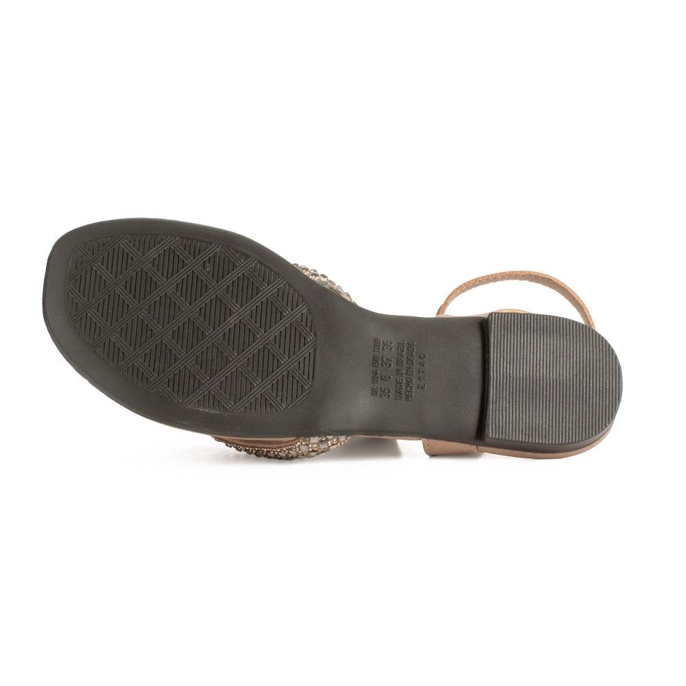 Sandália Dakota Rasteira Feminina Y9653 Marrom Claro 5