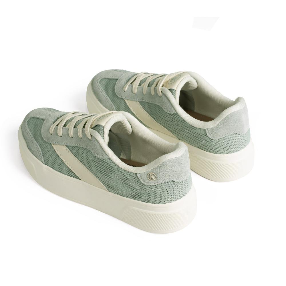 Tênis Kolosh Casual Flatform Feminino C3543A Verde 5