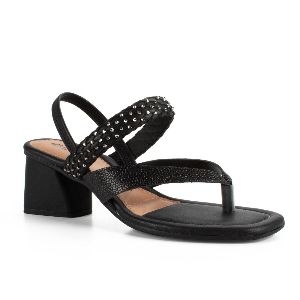 Sandália Mississipi de Salto Bloco Feminina MF742