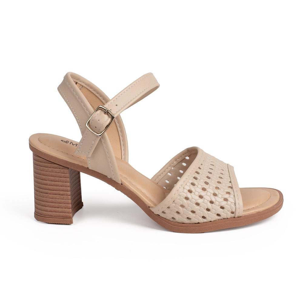 Sandália Mississipi de Salto Bloco Feminina MF762