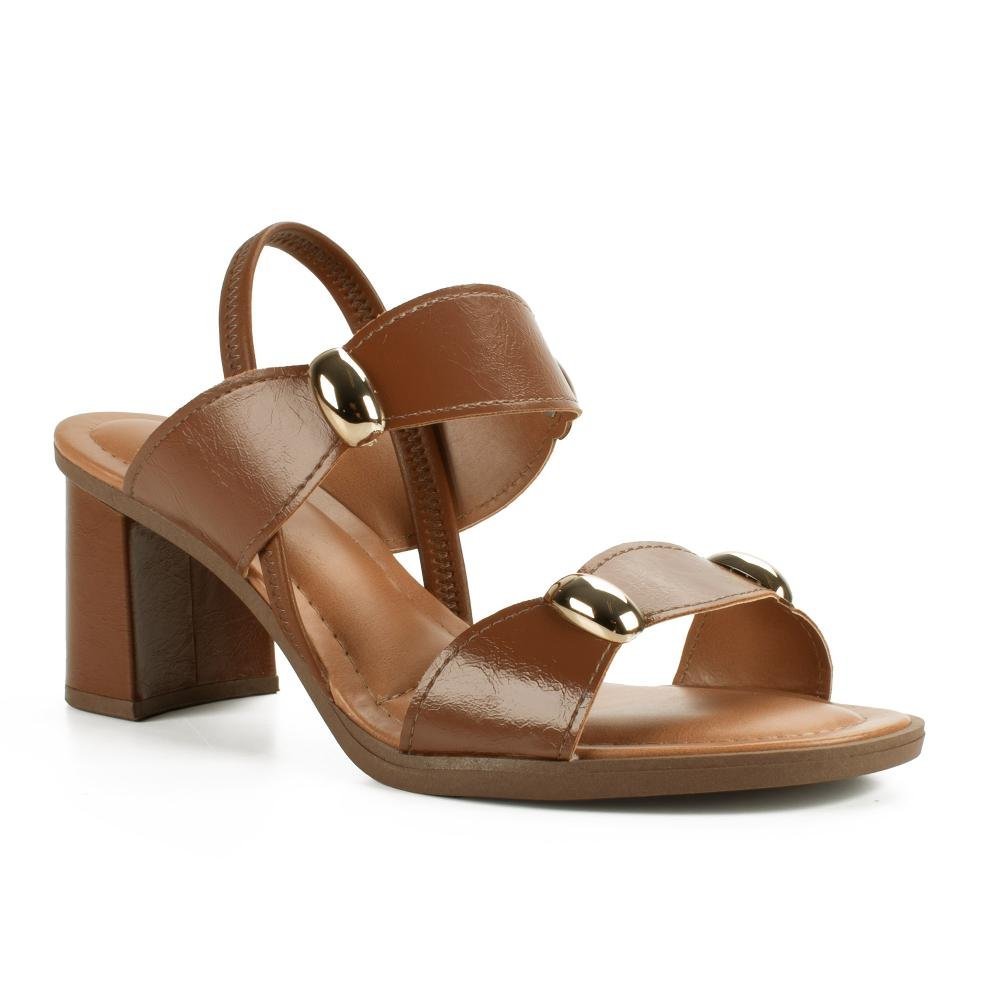 Sandália Mississipi de Salto Bloco Feminina MF765