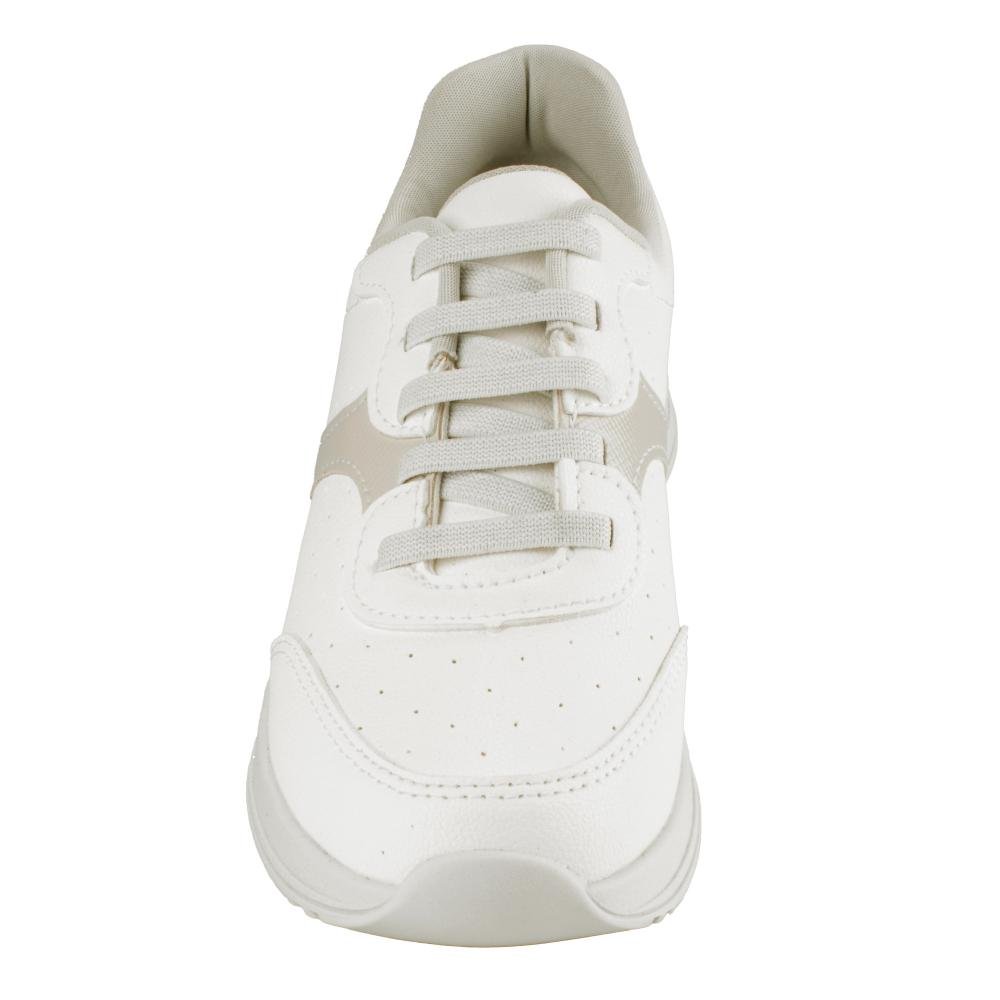 Tênis Mississipi Jogging Feminino MF853 Branco 6