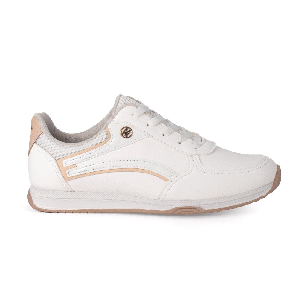 Tênis Mississipi Jogging Feminino J0072 Branco 3