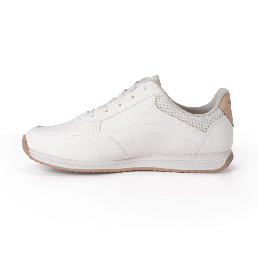 Tênis Mississipi Jogging Feminino J0072 Branco 4