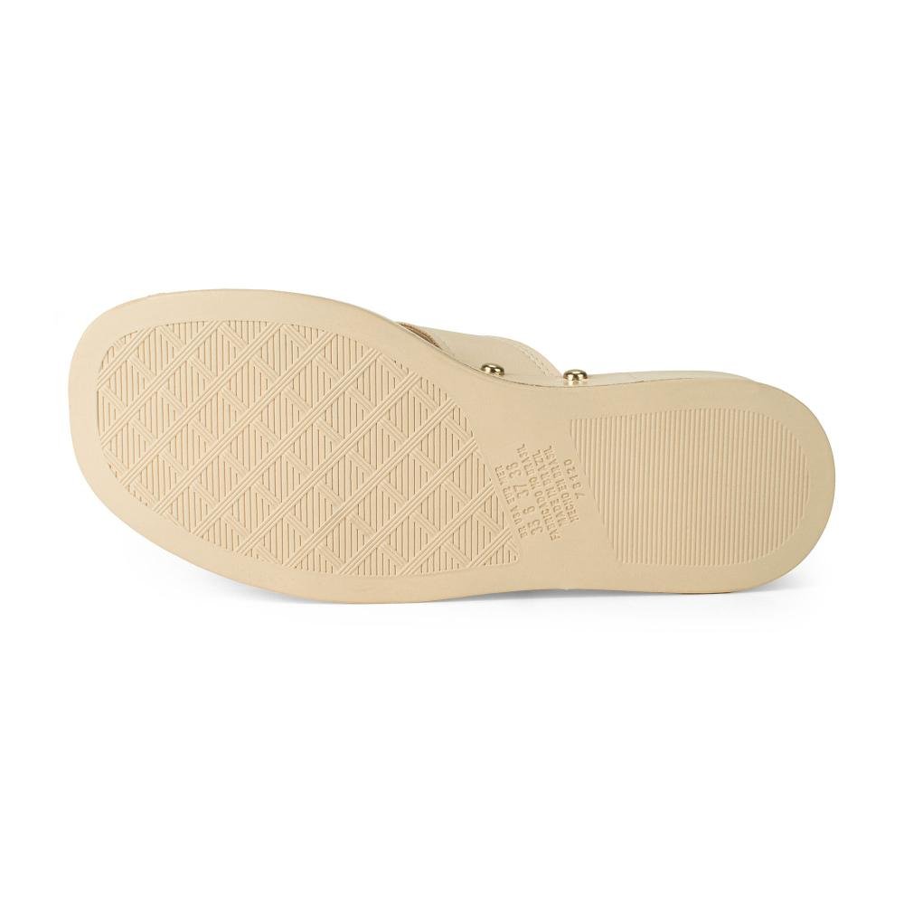 Chinelo Dakota Flatform Feminina DB051 Bege 5