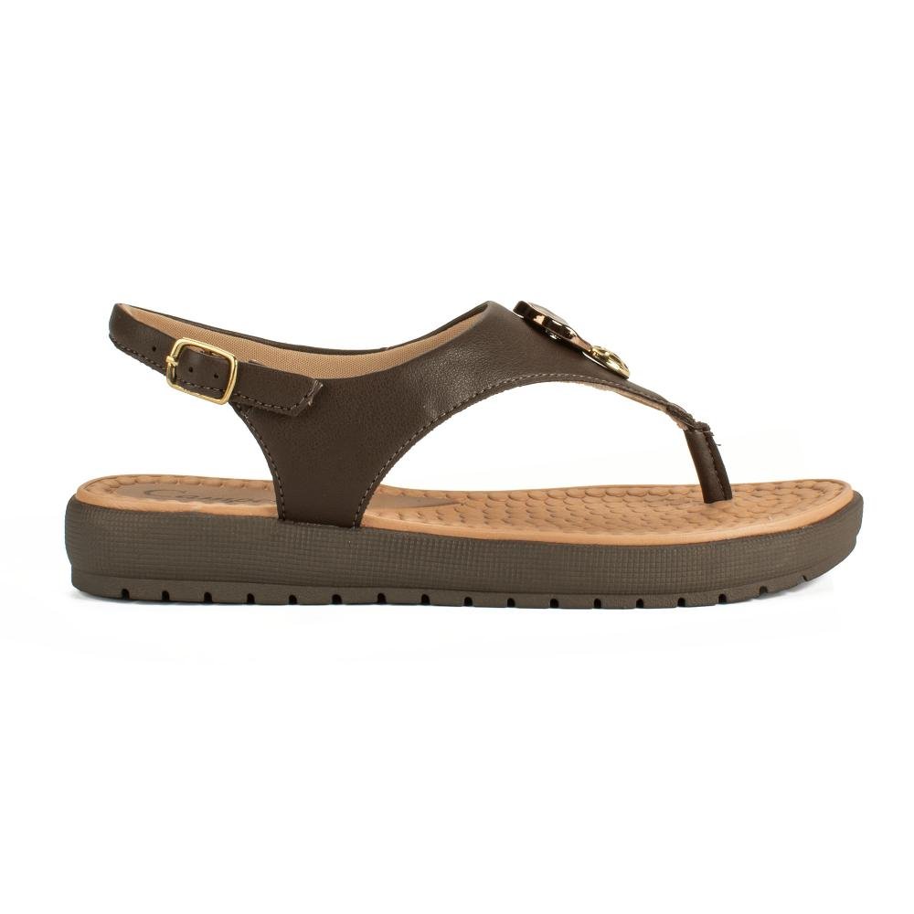 Sandália Campesí Flatform Feminina CE183 Marrom 3