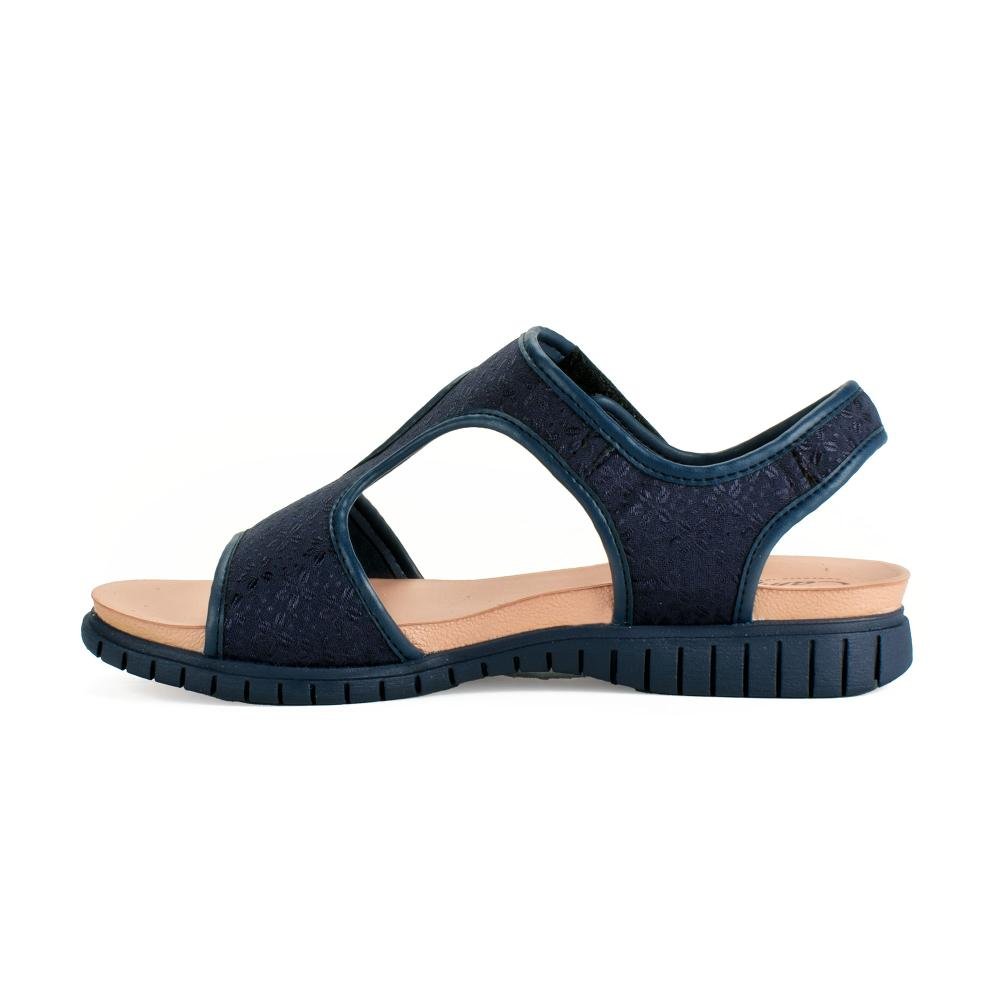 Sandália Campesí Flatform Feminina CP884 Azul Marinho 4