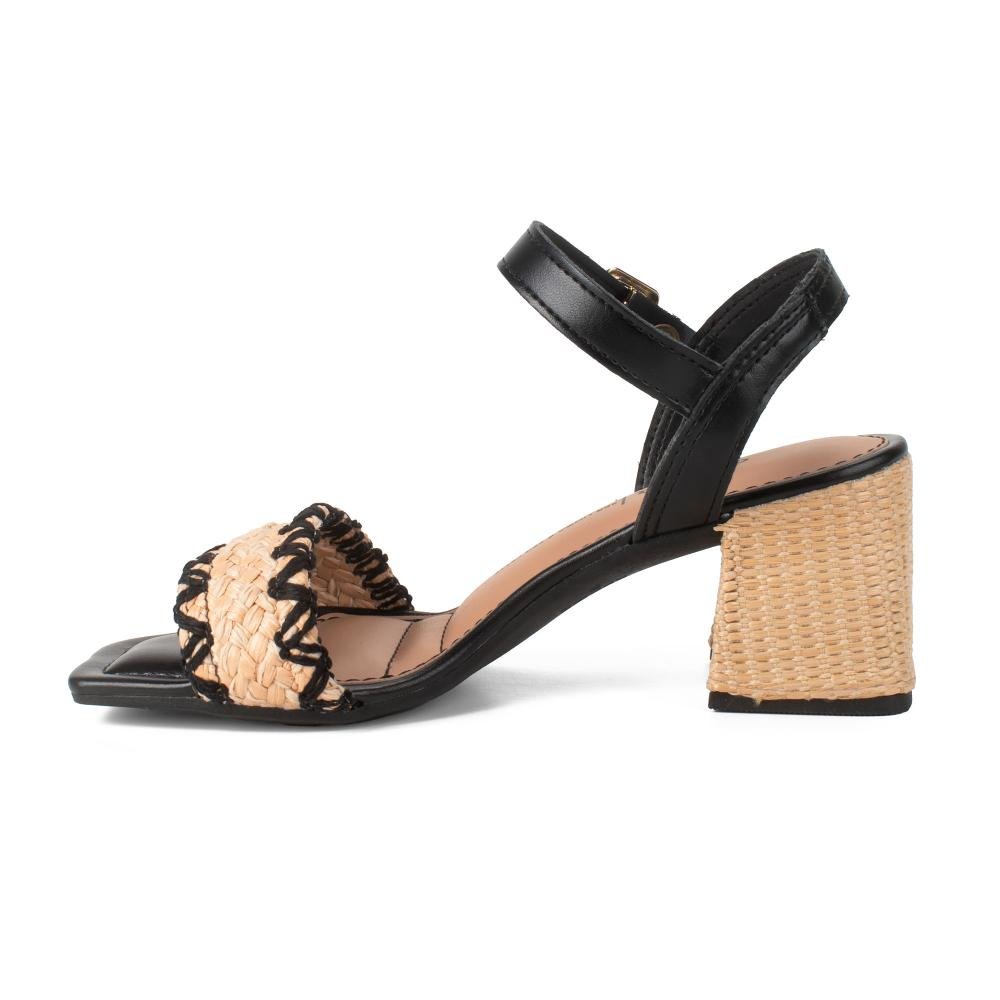 Sandália Dakota de Salto Bloco Feminina Y9755 Preto 4
