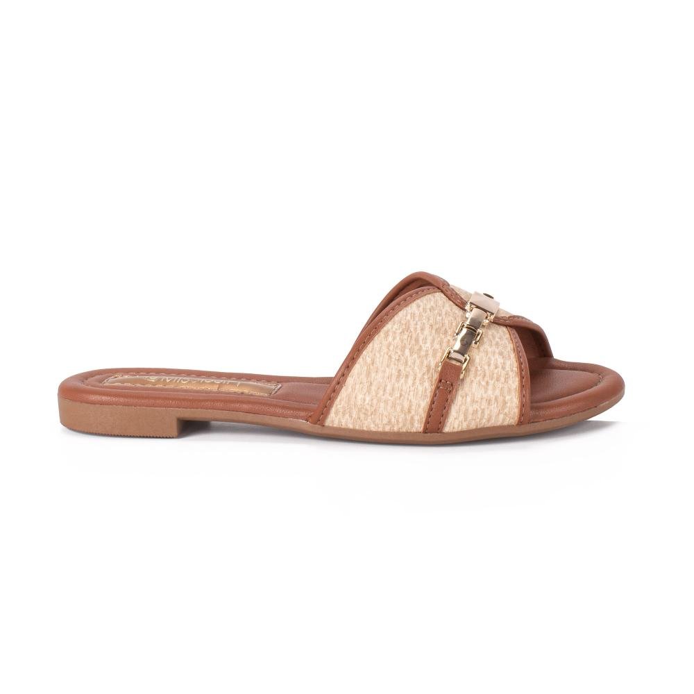 Slide Mississipi Feminino J0411 Caramelo 3
