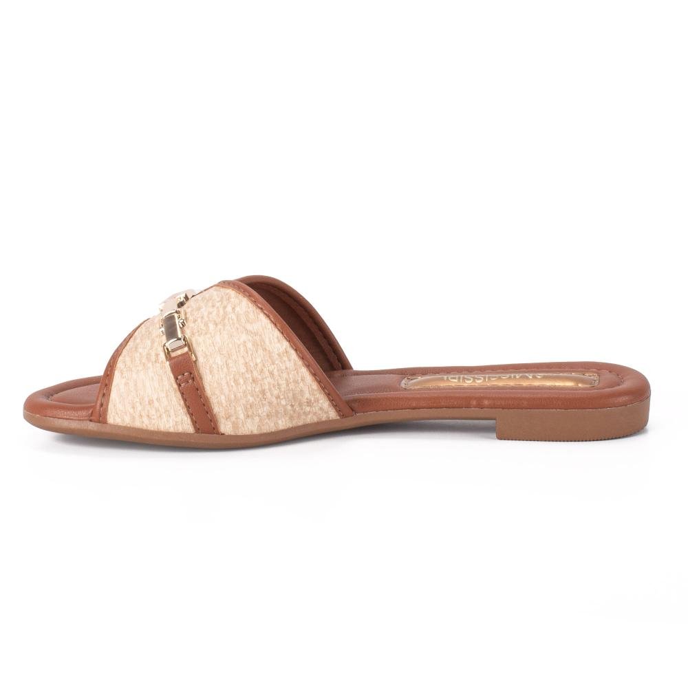 Slide Mississipi Feminino J0411 Caramelo 4